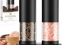 Electric Salt and Pepper Grinder Set Electric Salt and Pepper Grinder Set